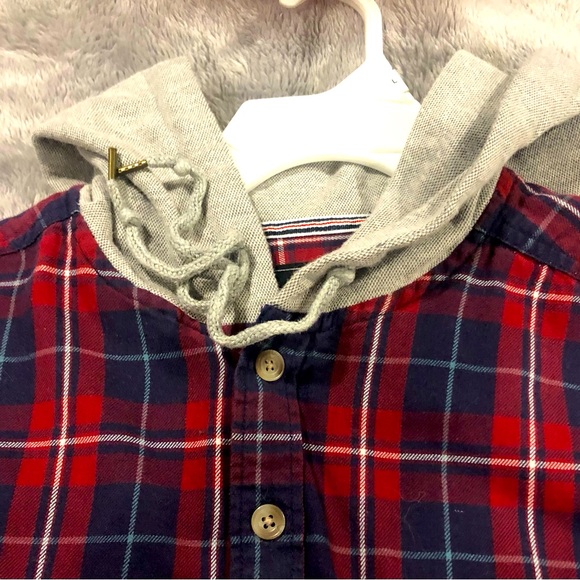 🔥UPCYCLED -21MEN-FLANNEL BUTTON DOWN🔥MEASUREMENTS IN PICS🔥 - Picture 8 of 15